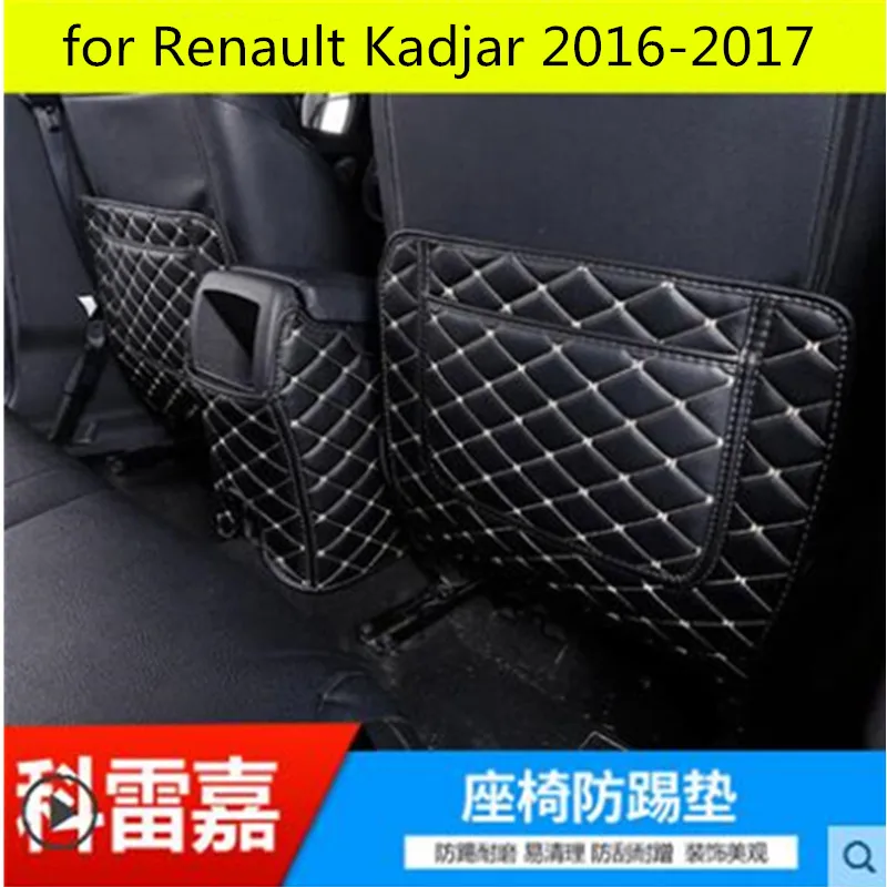 Car armrest box Back row anti kicking pad holster Artificial Leather 3 color for Renault Kadjar 2016-2017 Accessories Car-
Car armrest box Back row anti kicking pad holster Artificial Leather 3 color for Renault Kadjar 2016-2017 Accessories Car-