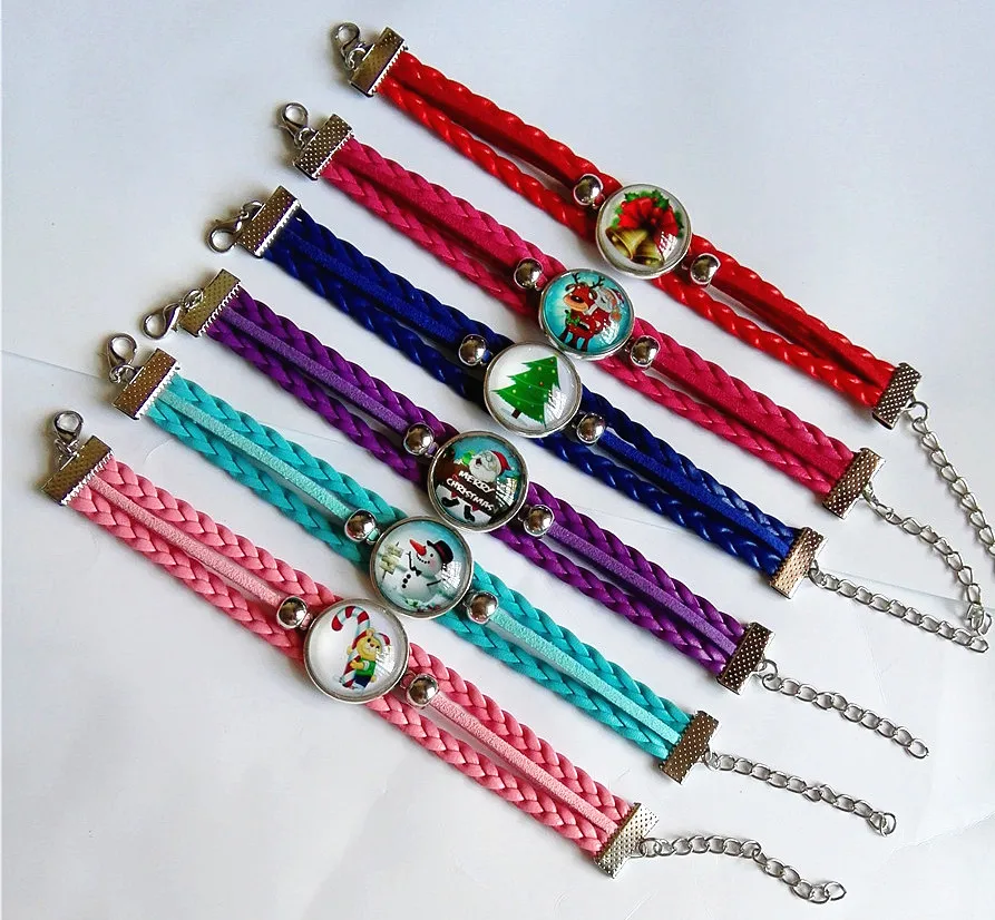 24pcs/lot Christmas, Christmas tree, snowman, bow tie, bell, candy Bracelet Glass Cartoon Movie Charms bracelet Christmas gifts
24pcs/lot Christmas, Christmas tree, snowman, bow tie, bell, candy Bracelet Glass Cartoon Movie Charms bracelet Christmas gifts