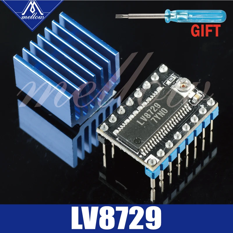 Hot!Ultra Quiet Driver LV8729 Stepper Motor Driver 4-layer Substrate LV8729 Driver Support 6V-36V Full Microstep Driver Controll
Hot!Ultra Quiet Driver LV8729 Stepper Motor Driver 4-layer Substrate LV8729 Driver Support 6V-36V Full Microstep Driver Controll