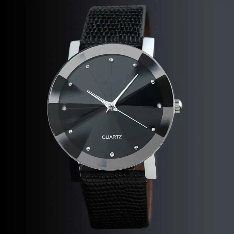Fashion Men's Luxury brand Unisex popular women watches Quartz Stainless Steel Dial Leather Band WristWatch clock
Fashion Men's Luxury brand Unisex popular women watches Quartz Stainless Steel Dial Leather Band WristWatch clock