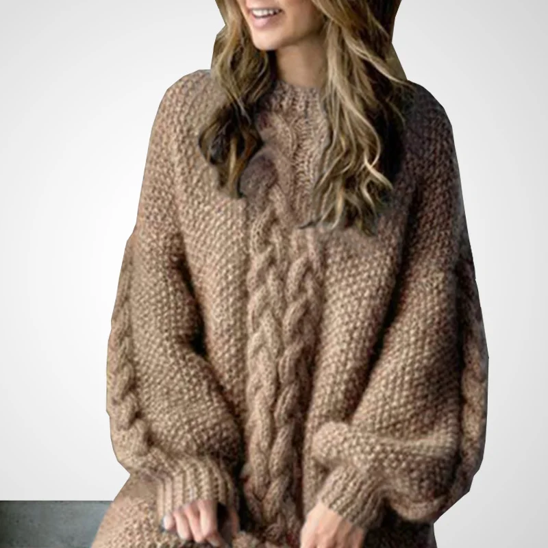 Plus Size Time-limited Wool Acrylic Vintage Dress Women 2019 Hot Woman Knit Dress Lantern Long Sleeve Padded Loose Warm Sweater
Plus Size Time-limited Wool Acrylic Vintage Dress Women 2019 Hot Woman Knit Dress Lantern Long Sleeve Padded Loose Warm Sweater