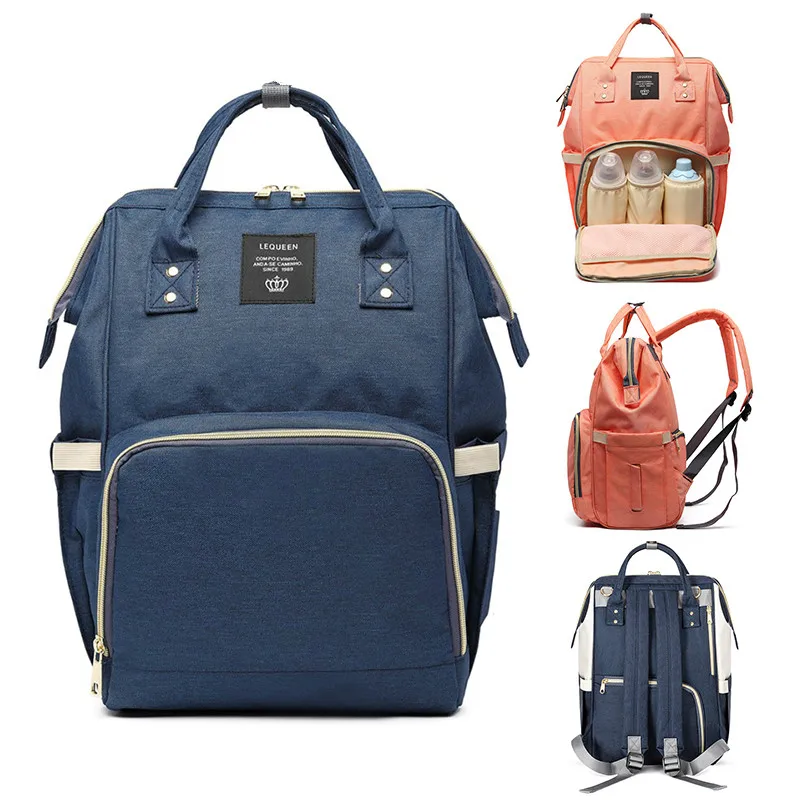 Designer fashion mommy maternity diaper bag large capacity baby travel backpack baby care
Designer fashion mommy maternity diaper bag large capacity baby travel backpack baby care