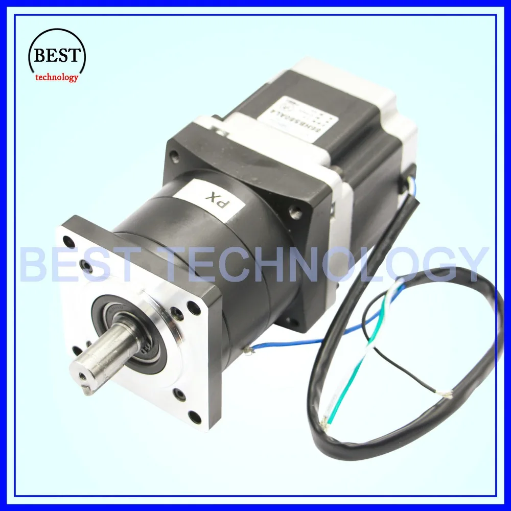 Nema23 Motor Planetary Reduction Ratio 1:4 1:6 planet gearbox 57x56 mm motor speed reducer, High Torque high quality !!
Nema23 Motor Planetary Reduction Ratio 1:4 1:6 planet gearbox 57x56 mm motor speed reducer, High Torque high quality !!