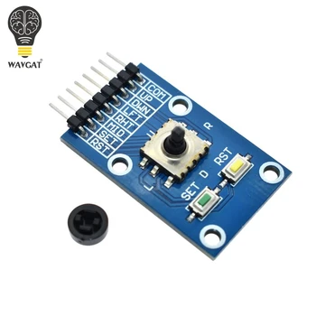 WAVGAT Five Direction Navigation Button Module MCU AVR Game 5D Rocker Joystick Independent Keyboard for Arduino Joystick Module
WAVGAT Five Direction Navigation Button Module MCU AVR Game 5D Rocker Joystick Independent Keyboard for Arduino Joystick Module