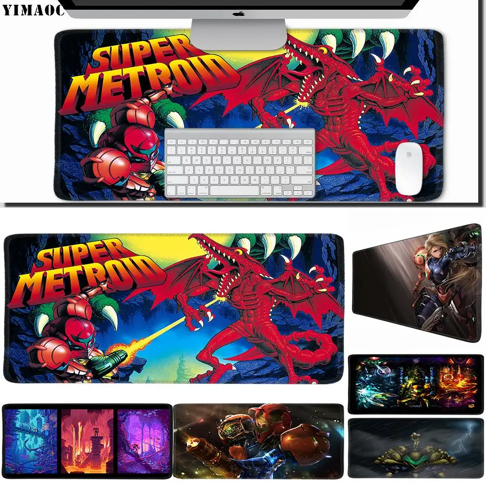 YIMAOC 40*90 cm Large Mouse Pad Gamer Mousepad Rubber Gaming Desk Mat with Locking Edge Metroid
YIMAOC 40*90 cm Large Mouse Pad Gamer Mousepad Rubber Gaming Desk Mat with Locking Edge Metroid