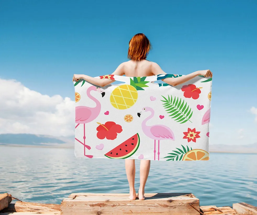 Flamingo photo print diy bath towel 3d towel Nordic style microfiber towel Jane European scarf square scarf
Flamingo photo print diy bath towel 3d towel Nordic style microfiber towel Jane European scarf square scarf