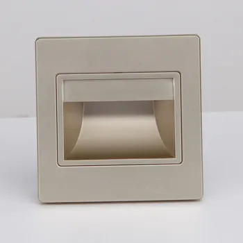 86 type led Night Lights wall angle lamp embedded stairs lantern corridor aisle corner angle lamp Switch control 1.5W
86 type led Night Lights wall angle lamp embedded stairs lantern corridor aisle corner angle lamp Switch control 1.5W
