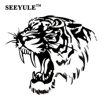 1pc SEEYULE Reflective Car Sticker Roaring Tiger Car Styling Head of Tiger Bonnet Door Sticker for VW Golf Passat Audi BMW
1pc SEEYULE Reflective Car Sticker Roaring Tiger Car Styling Head of Tiger Bonnet Door Sticker for VW Golf Passat Audi BMW