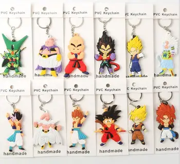 Free Shipping 100 pcs Popular Cartoon Japanese Anime Dragon Ball PVC Key Chains Pendant kids Gifts Party Favors
Free Shipping 100 pcs Popular Cartoon Japanese Anime Dragon Ball PVC Key Chains Pendant kids Gifts Party Favors