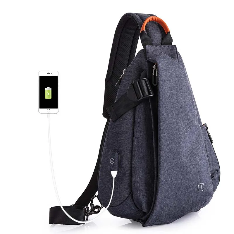 Tangcool Multifunction Fashion Men Crossbody Bags USB Charging Chest Pack Short Trip Messengers Bag Water Repellent Shoulder Bag
Tangcool Multifunction Fashion Men Crossbody Bags USB Charging Chest Pack Short Trip Messengers Bag Water Repellent Shoulder Bag