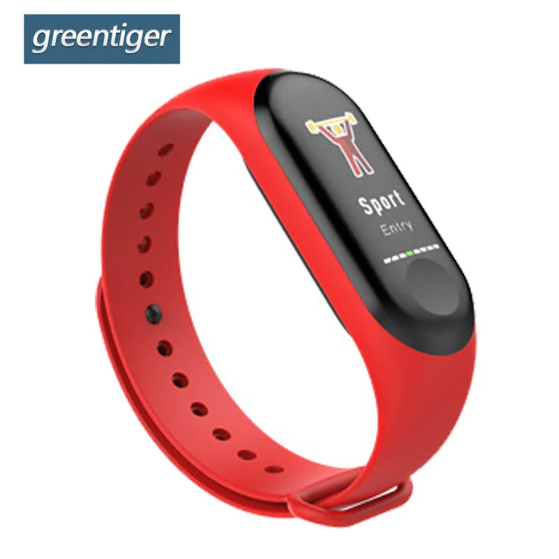 Greentiger M3 Pro Smart Bracelet Waterproof Fitness Tracker PK M3 Plus Blood Pressure Heart Rate Monitor Android IOS
Greentiger M3 Pro Smart Bracelet Waterproof Fitness Tracker PK M3 Plus Blood Pressure Heart Rate Monitor Android IOS