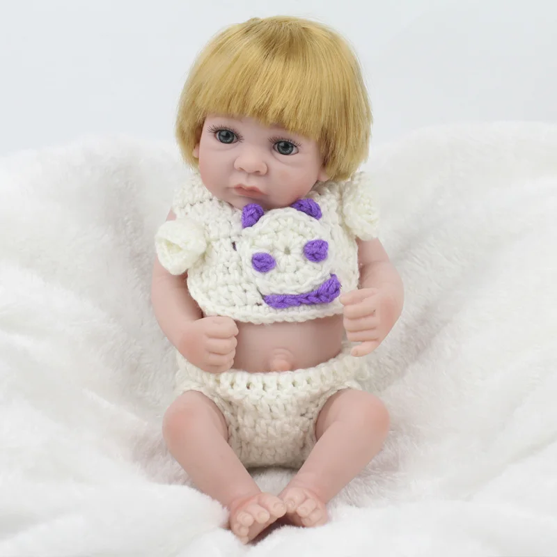 11 inch Vinyl Reborn Baby Girl Dolls Lifelike Baby Dolls Fashion Small Newborn Babies Brinquedos Bonecas Juguetes 11 inch Vinyl Reborn Baby Girl Dolls Lifelike Baby Dolls Fashion Small Newborn Babies Brinquedos Bonecas Juguetes <br><br>Aliexpress