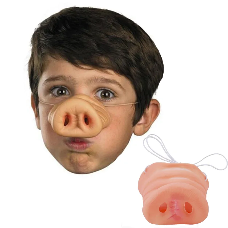 Pig Nose Band Haloween Costume Rubber Snout Adult Child Halloween Funny Mask Tricks Gifts
Pig Nose Band Haloween Costume Rubber Snout Adult Child Halloween Funny Mask Tricks Gifts