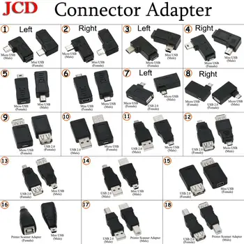JCD New Adapter Converter Black Mini USB 5pin Female to Micro USB Male Data Sync Adapter Plug Micro USB To Mini USB Connector
JCD New Adapter Converter Black Mini USB 5pin Female to Micro USB Male Data Sync Adapter Plug Micro USB To Mini USB Connector