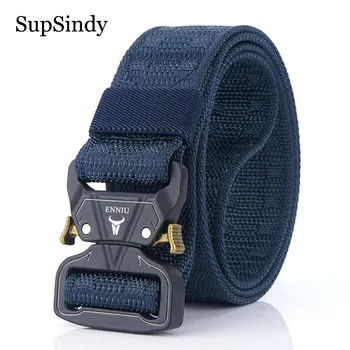 SupSindy men canvas belt Quick release Metal buckle nylon belts military Army multifunctional Training tactical belts male strap
SupSindy men canvas belt Quick release Metal buckle nylon belts military Army multifunctional Training tactical belts male strap