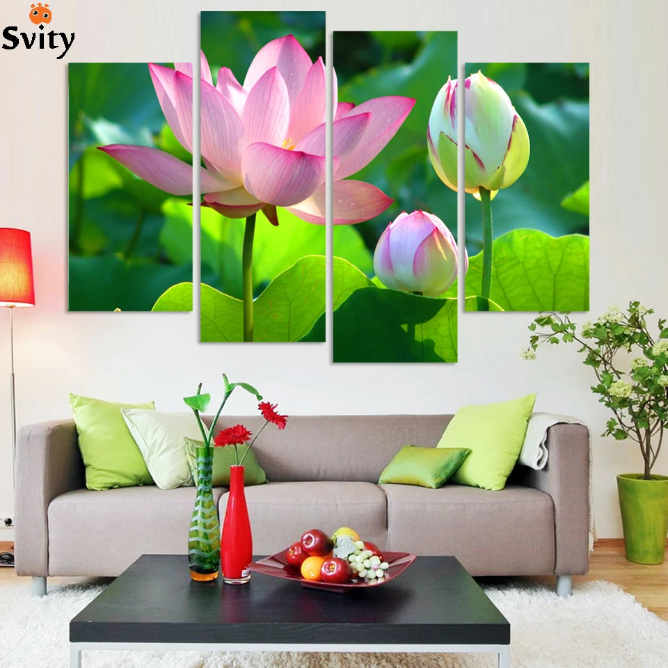 Art in Love Flower Lotus Modern Canvas Prints Artwork Pictures Photo Paintings on Canvas Wall Art Home Decorations 4pcs/set
Art in Love Flower Lotus Modern Canvas Prints Artwork Pictures Photo Paintings on Canvas Wall Art Home Decorations 4pcs/set
