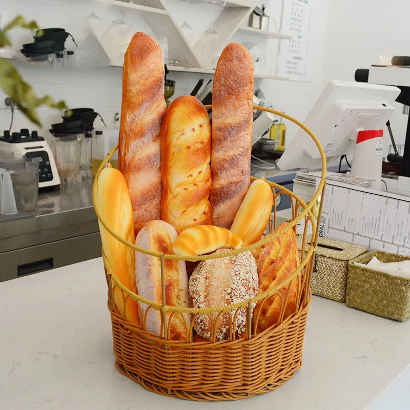 2PCS method stick stick display basket fritter baking cake shop display basket French bread storage counter furnishings props
2PCS method stick stick display basket fritter baking cake shop display basket French bread storage counter furnishings props