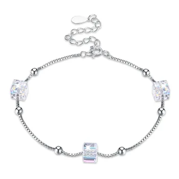 Austria Three Ball Bracelet for Women Fashion Sterling Silver 925 Square Bizuteria pulseira feminina peridot Gemstone Bracelet
Austria Three Ball Bracelet for Women Fashion Sterling Silver 925 Square Bizuteria pulseira feminina peridot Gemstone Bracelet