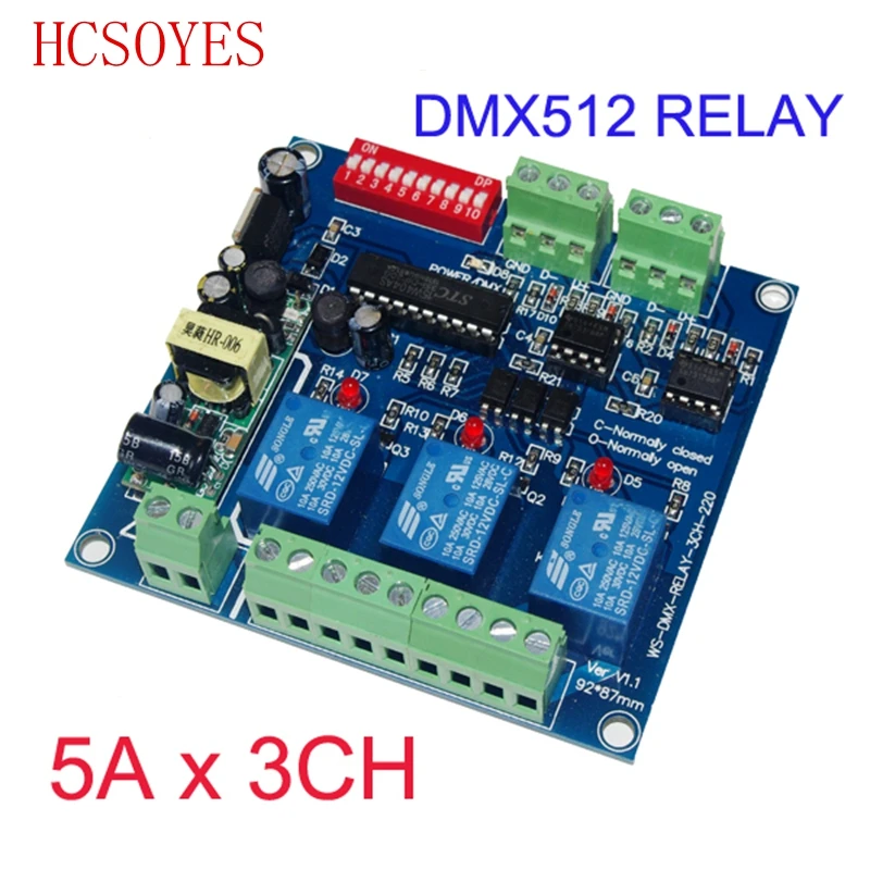 3CH*5A DMX512 relay input AC110v-220V use for led lamp led strip DMX-RELAY-3 channel DMX controller
3CH*5A DMX512 relay input AC110v-220V use for led lamp led strip DMX-RELAY-3 channel DMX controller