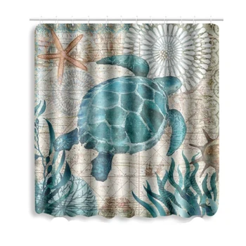 4pcs/set Turtles Printed Pattern Bathroom Decoration Shower Curtain Pedestal Rug Lid Toilet Cover Mat Non-slip Bath Mat Set
4pcs/set Turtles Printed Pattern Bathroom Decoration Shower Curtain Pedestal Rug Lid Toilet Cover Mat Non-slip Bath Mat Set
