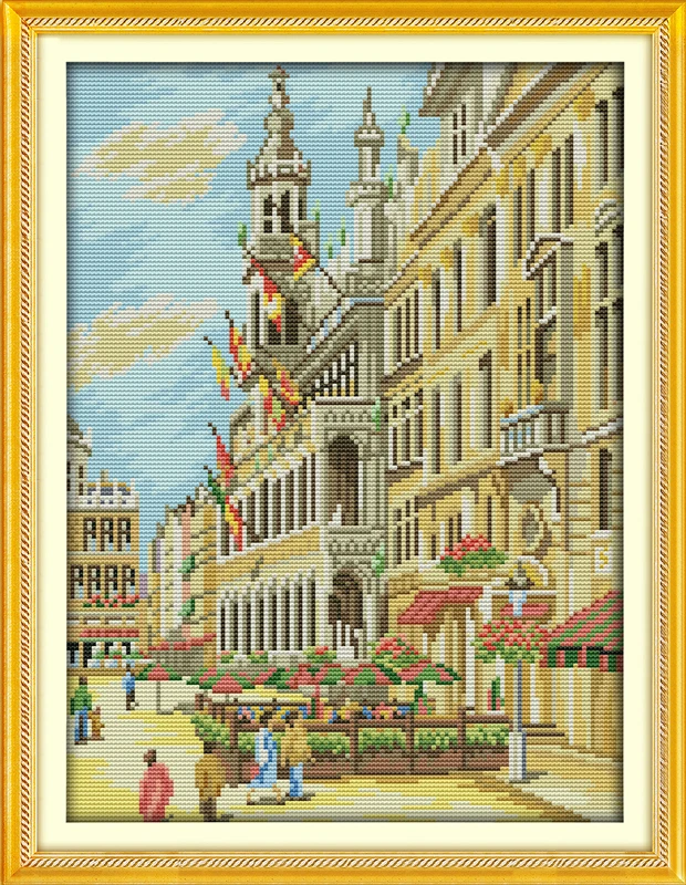 City street,counted printed on fabric DMC 14CT 11CT Cross Stitch kits,embroidery needlework Sets, Home Decor
City street,counted printed on fabric DMC 14CT 11CT Cross Stitch kits,embroidery needlework Sets, Home Decor