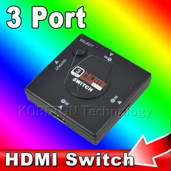 kebidumei 10pcs 3 Port HDMI Switch Adapter HDMI Switcher Splitter Converter For PS3 HD Vedio XOBX 360 HDTV 1080P Monitors
kebidumei 10pcs 3 Port HDMI Switch Adapter HDMI Switcher Splitter Converter For PS3 HD Vedio XOBX 360 HDTV 1080P Monitors