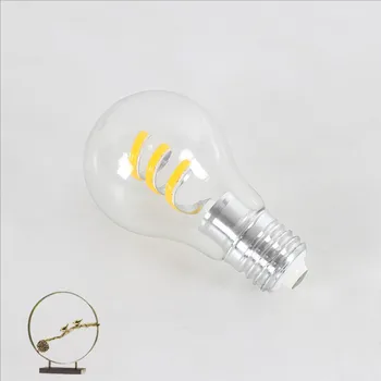 LED Retro Glass Bulb E27 4W A60 90-260V Tornado filament W-filament Bulbs Energy Saving Light Hight Quality Wholesale 100 pcs
LED Retro Glass Bulb E27 4W A60 90-260V Tornado filament W-filament Bulbs Energy Saving Light Hight Quality Wholesale 100 pcs