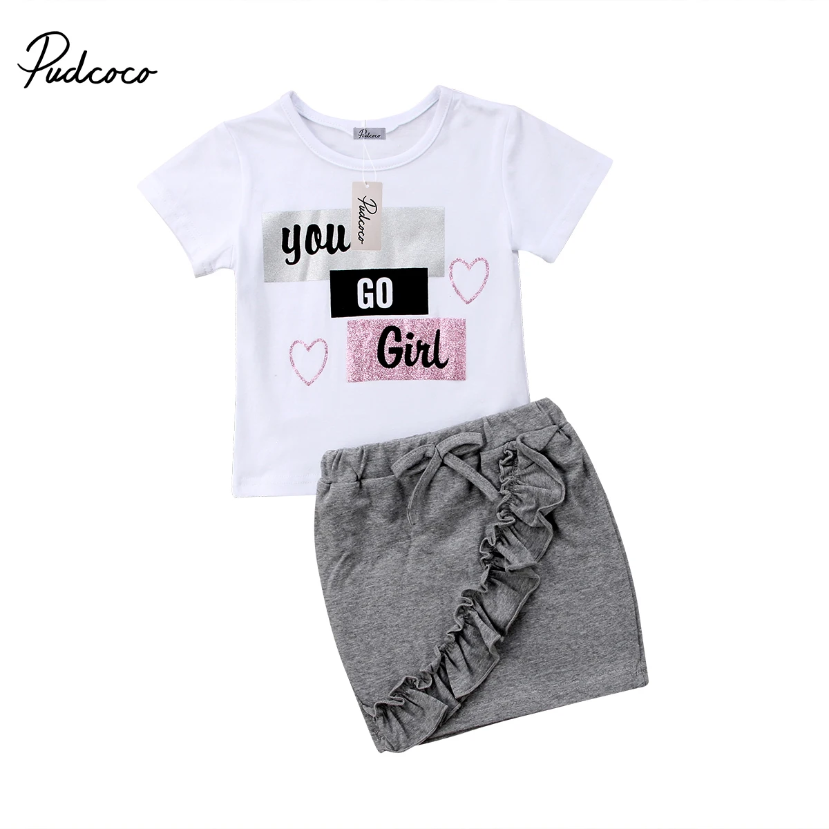 2018 Brand New Toddler Infant Child Kid Baby Girl Tops T-shirt Pencil Skirts 2Pcs Outfit Ruffled Shortsleeve Clothes Set 1-5T
2018 Brand New Toddler Infant Child Kid Baby Girl Tops T-shirt Pencil Skirts 2Pcs Outfit Ruffled Shortsleeve Clothes Set 1-5T