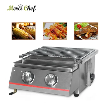 2 Burners Stainless Steel BBQ Grills LPG Gas Griddles Smokeless BBQ Grills Steel/Glass Shield For Outdoor Camping Picnic
2 Burners Stainless Steel BBQ Grills LPG Gas Griddles Smokeless BBQ Grills Steel/Glass Shield For Outdoor Camping Picnic