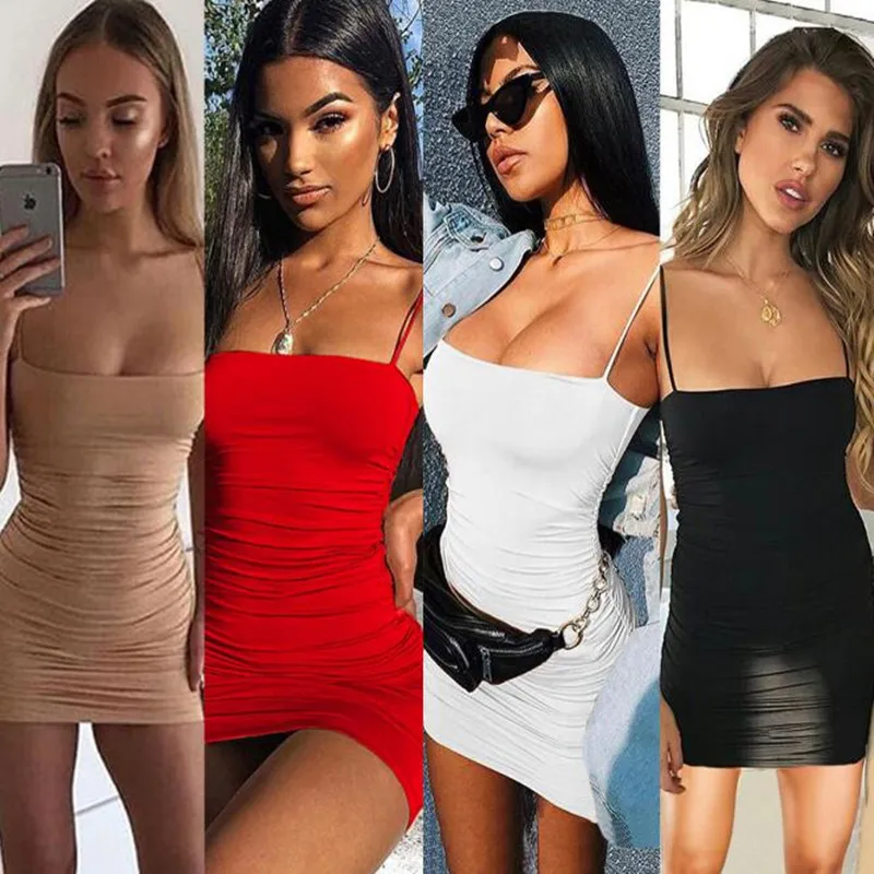 Casual Tight Dress Women Fashion Night clubSexy Stretch Pleated Dresses Ladies Summer Striped Tank Mini Dress Plus Size Vestidos
Casual Tight Dress Women Fashion Night clubSexy Stretch Pleated Dresses Ladies Summer Striped Tank Mini Dress Plus Size Vestidos