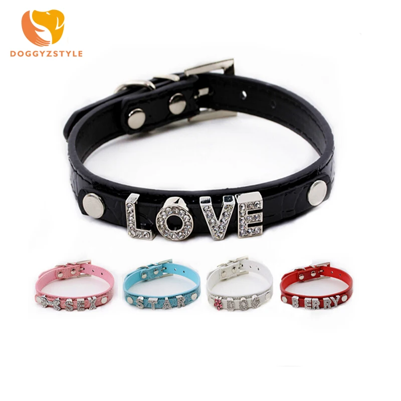 5 Colors Pet Dog Leather Personalized Collars DIY Cat Names Pet with Free Name and Charm For Small Medium Dog Cat DOGGYZSTYLE
5 Colors Pet Dog Leather Personalized Collars DIY Cat Names Pet with Free Name and Charm For Small Medium Dog Cat DOGGYZSTYLE