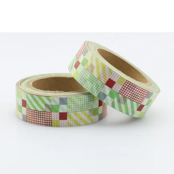 1 roll grid Print Scrapbooking DIY Sticker Decorative Masking Washi Tape Paper Japanese 10m
1 roll grid Print Scrapbooking DIY Sticker Decorative Masking Washi Tape Paper Japanese 10m