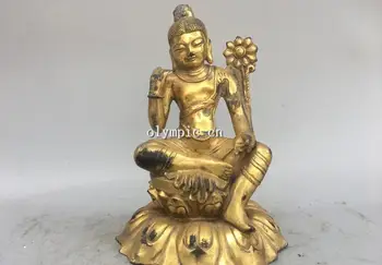 11'' Bronze Gild carved Buddhism Avalokitesvara Bodhisattva Guanyin Kwan-yin
11'' Bronze Gild carved Buddhism Avalokitesvara Bodhisattva Guanyin Kwan-yin