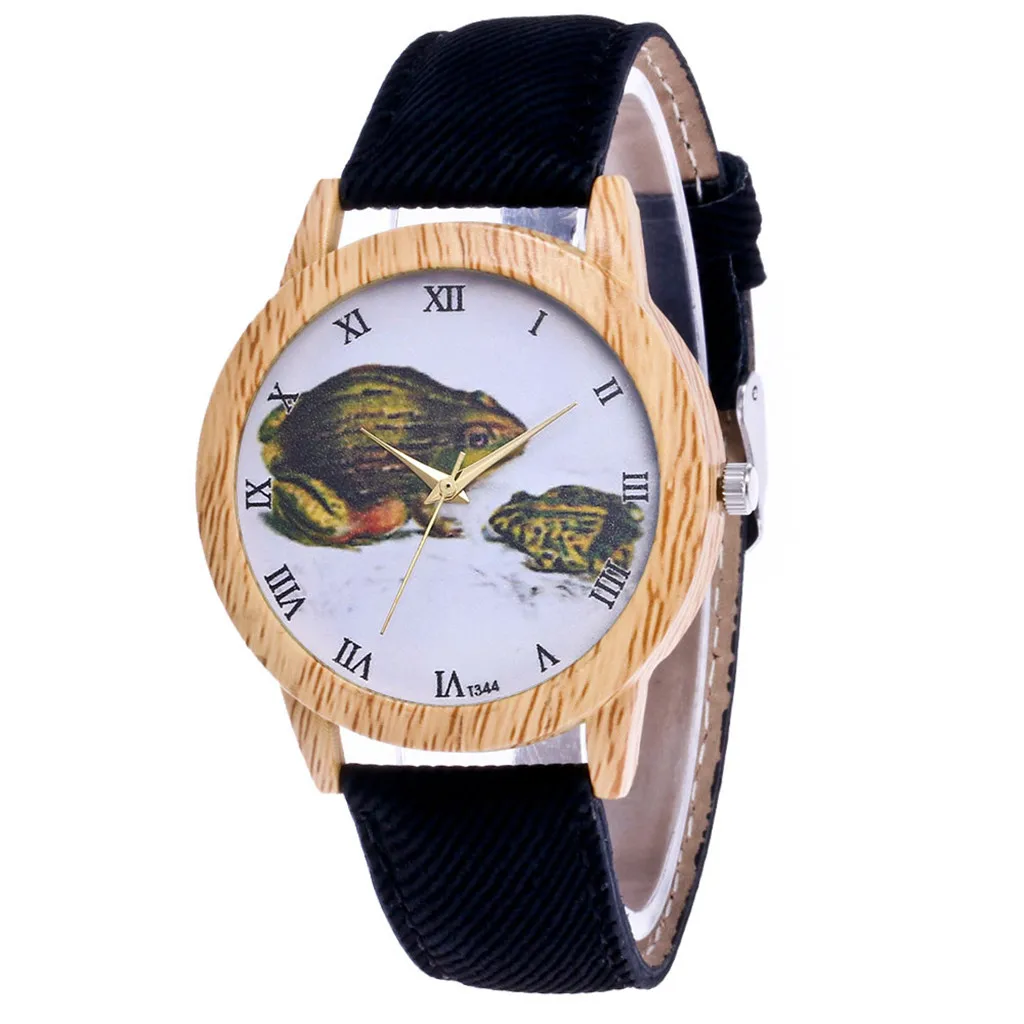 Women's Fashion Casual Watches Leather Strap Frog Analog Wrist Watch Quartz Round Watch 
Women's Fashion Casual Watches Leather Strap Frog Analog Wrist Watch Quartz Round Watch