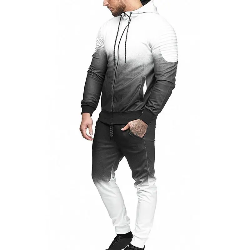 HEFLASHOR 2018 Men Set 3D Print Pleated Sweatshirt Pants Suit Autumn Casual Fashion Jacket Trousers Tracksuit Streetwear
HEFLASHOR 2018 Men Set 3D Print Pleated Sweatshirt Pants Suit Autumn Casual Fashion Jacket Trousers Tracksuit Streetwear
