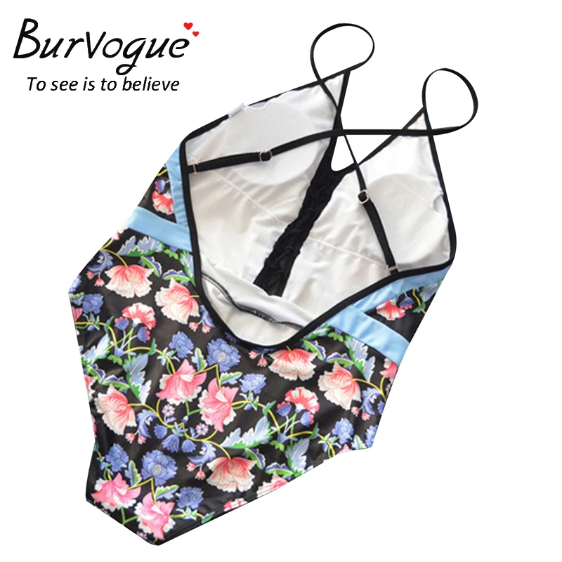 One Piece Swimsuit Women Vintage Bathing Suits