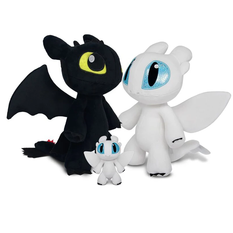 How To Your Dragon 3 Toothless Night Fury Light Fury White Dragon Soft Stuffed Plush Doll Toys The Hidden World Anime
How To Your Dragon 3 Toothless Night Fury Light Fury White Dragon Soft Stuffed Plush Doll Toys The Hidden World Anime