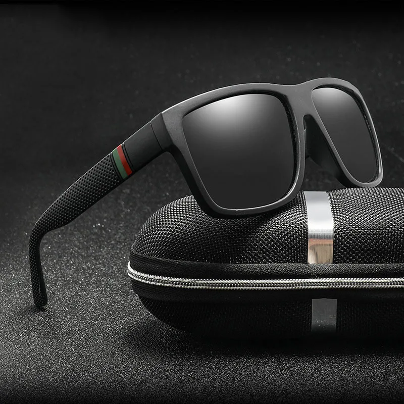 Фото Classic Men Polarized Sunglasses Brand Design Driving Sun glasses Square Glasses For Male UV400(UV400) Eyewear Oculos de sol | Аксессуары