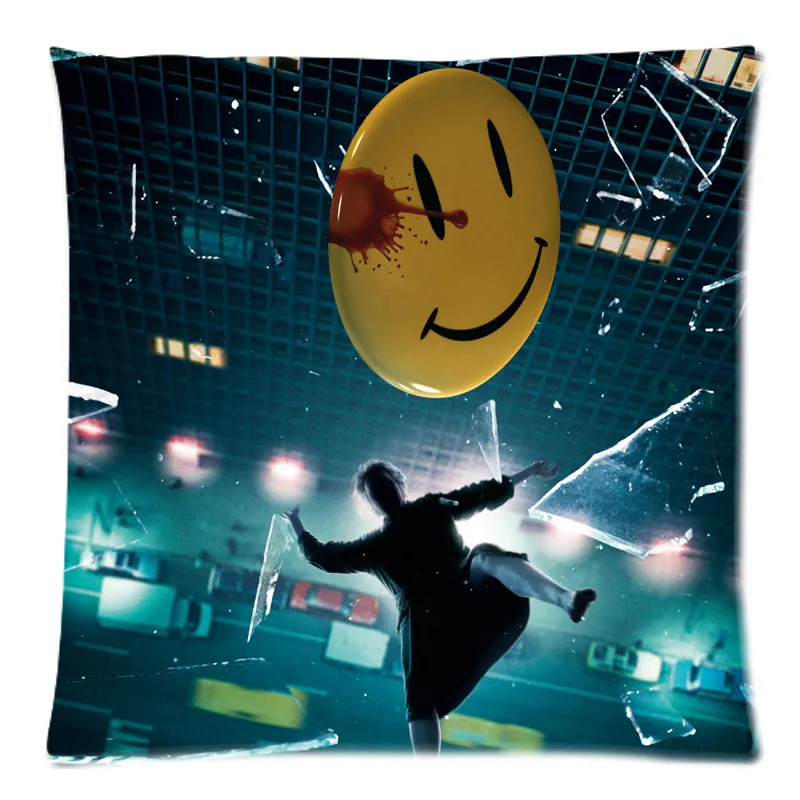 Custom Cushion Cover Watchmen Smiley Cotton Linen Pillow Case Chair Sofa Home Decorative Throw Pillow Cover 45X45CM
Custom Cushion Cover Watchmen Smiley Cotton Linen Pillow Case Chair Sofa Home Decorative Throw Pillow Cover 45X45CM