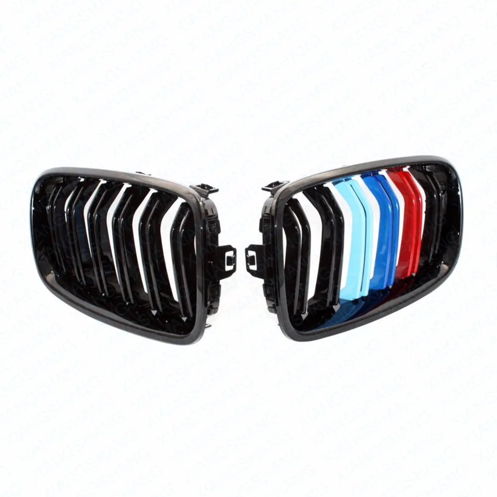 2 M-Color Front Kidney Grille Grill 2-Slat Bumper Grid for BMW 3 Series F30 F31 F35 316i 316d 318d 320i 325d 328i 335i 2012-2015
2 M-Color Front Kidney Grille Grill 2-Slat Bumper Grid for BMW 3 Series F30 F31 F35 316i 316d 318d 320i 325d 328i 335i 2012-2015