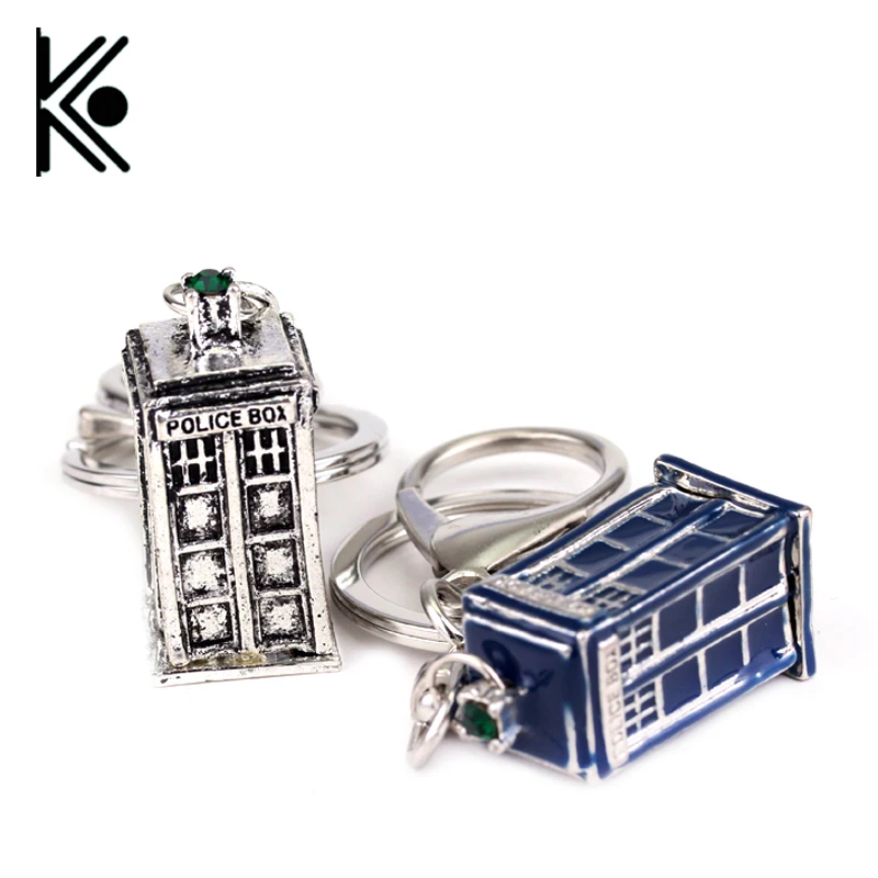 2 color Doctor Who Key Chain TARDIS Key Rings For Gift Chaveiro Car Keychain Movie Key Holder Souvenir
2 color Doctor Who Key Chain TARDIS Key Rings For Gift Chaveiro Car Keychain Movie Key Holder Souvenir