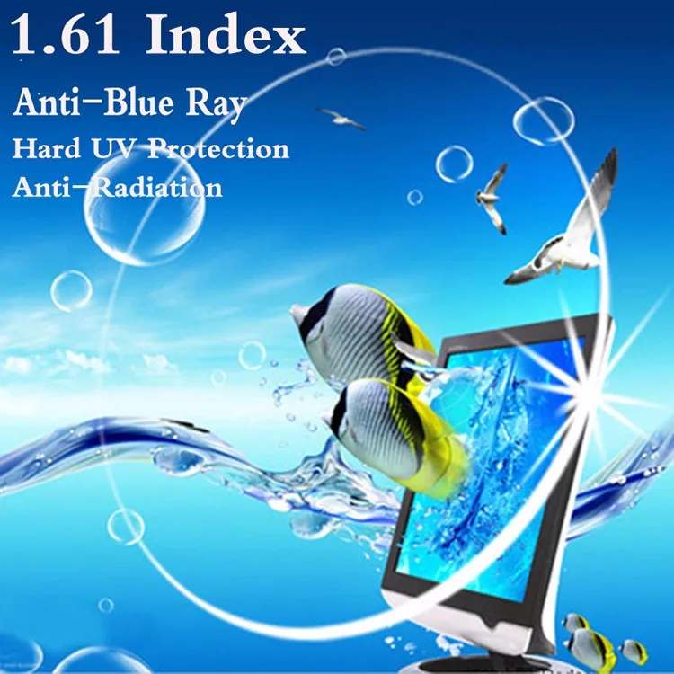 1.61 Index Ultra Thin CR-39 Aspheric Optical Prescription Lens Myopia Presbyopia UV Protect Anti-Blue Rays Anti-Radiation 2 PCS
1.61 Index Ultra Thin CR-39 Aspheric Optical Prescription Lens Myopia Presbyopia UV Protect Anti-Blue Rays Anti-Radiation 2 PCS