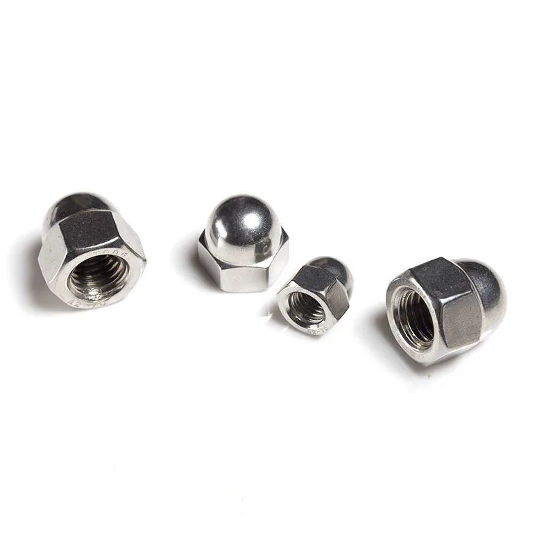 Acorn Cap Nut Hex Metric Threaded Hexagon Nuts 304 Stainless Steel M3 M4 M5 M6 M8 M10 M12 M14 M16 M18 M20
Acorn Cap Nut Hex Metric Threaded Hexagon Nuts 304 Stainless Steel M3 M4 M5 M6 M8 M10 M12 M14 M16 M18 M20