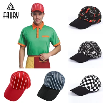 Striped Print Work Caps for Restaurant Hotel Waiter Chef Kitchen Cooking Canteen Cuisine Baseball Caps Catering Food Service Hat
Striped Print Work Caps for Restaurant Hotel Waiter Chef Kitchen Cooking Canteen Cuisine Baseball Caps Catering Food Service Hat