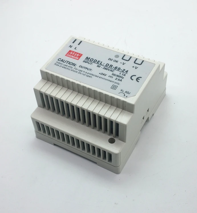 Rail Type Installation Switch Power Supply Dr - 60 - 24 12V 15V18 V24V Rail Installation
Rail Type Installation Switch Power Supply Dr - 60 - 24 12V 15V18 V24V Rail Installation