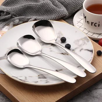 Buffet Serving Spoon Silvery Stainless Steel Large Mirror Polished with Long Handle Flatware Kitchen Dining Tableware for kids
Buffet Serving Spoon Silvery Stainless Steel Large Mirror Polished with Long Handle Flatware Kitchen Dining Tableware for kids