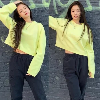 kpop Blackpink Jennie same Wild gray loose casual pants women Spring warm trousers Korean streetwear gothic pants girls clothes
kpop Blackpink Jennie same Wild gray loose casual pants women Spring warm trousers Korean streetwear gothic pants girls clothes