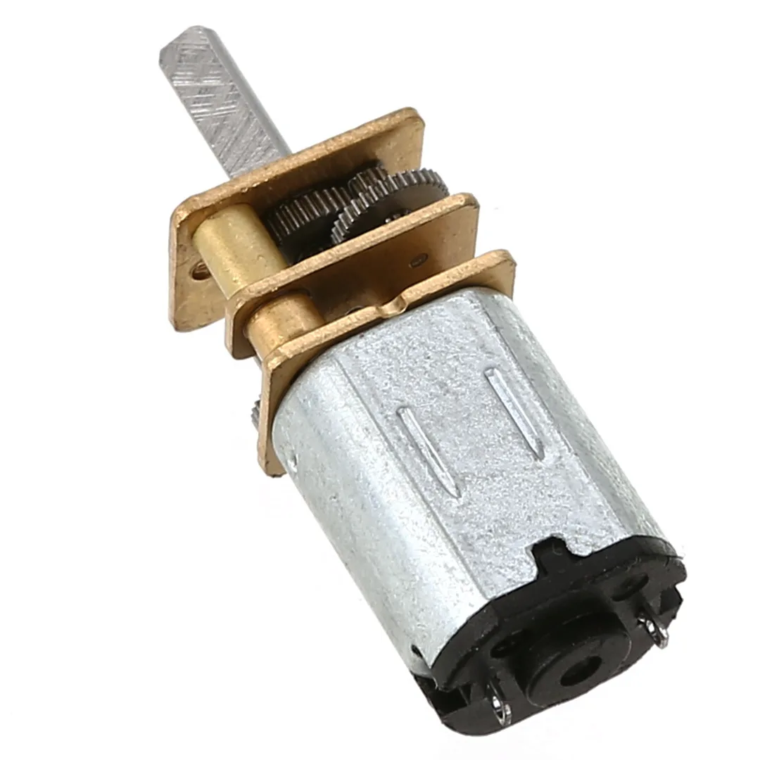 1pc N20 30/600/1000/1200RPM DC3/6/12V Micro DC Geared Motor Powerful Electric Mini Deceleration Gear Reducer Motors Mayitr