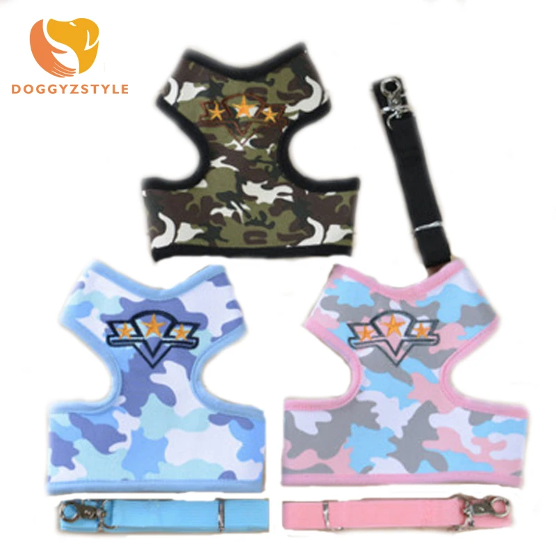 Pet Products Camouflage Dog Leash Harness Puppy Cat Dog Harness For Dogs Large Small Pets Chest Strap S/M/L Size Teddy Chihuahua
Pet Products Camouflage Dog Leash Harness Puppy Cat Dog Harness For Dogs Large Small Pets Chest Strap S/M/L Size Teddy Chihuahua
