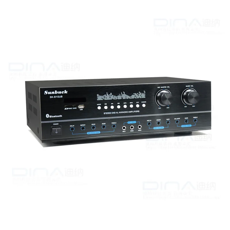 220V audio amplifierS stage high power professional Bluetooth amplifier radio card hifi card package speaker home amplifier
220V audio amplifierS stage high power professional Bluetooth amplifier radio card hifi card package speaker home amplifier